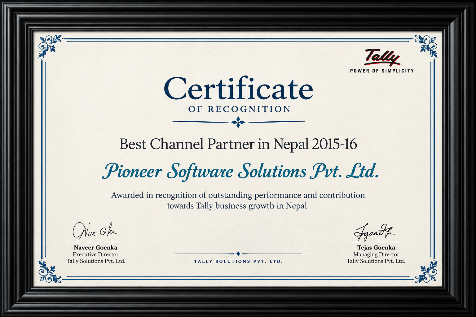 Best Channel Partner