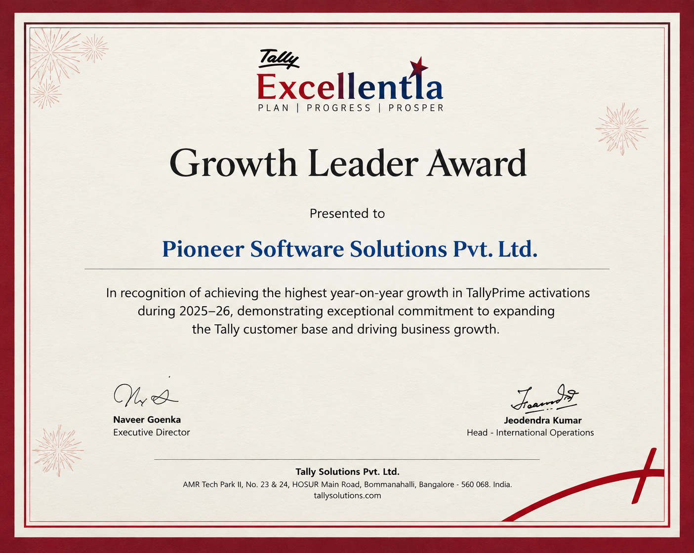 Growth Leader