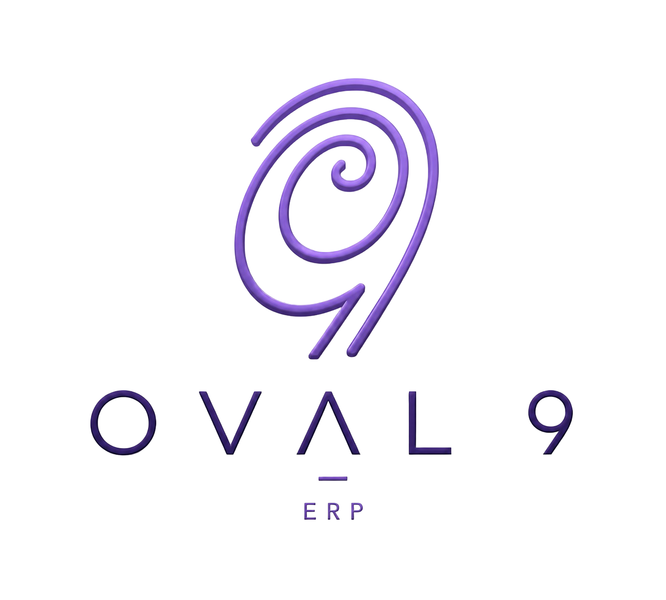 Oval9 AI Powered ERP Logo