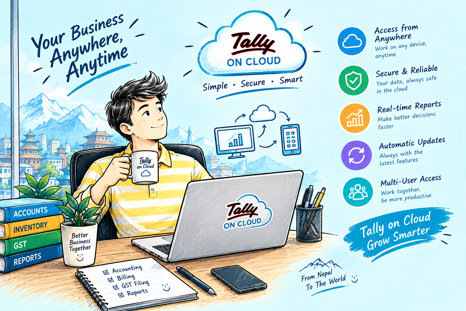 Tally On Cloud Service